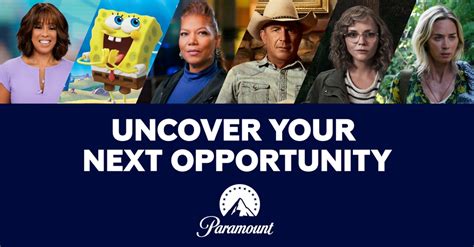 paramount pictures careers|Careers at Paramount.